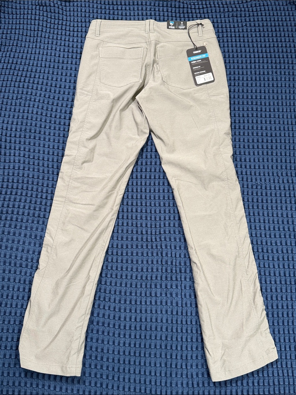 NWTs Kuhl Trekr Hiking Pants Women's Stone Cargo Cinch Up Legs Size 6 Long - Picture 5 of 16